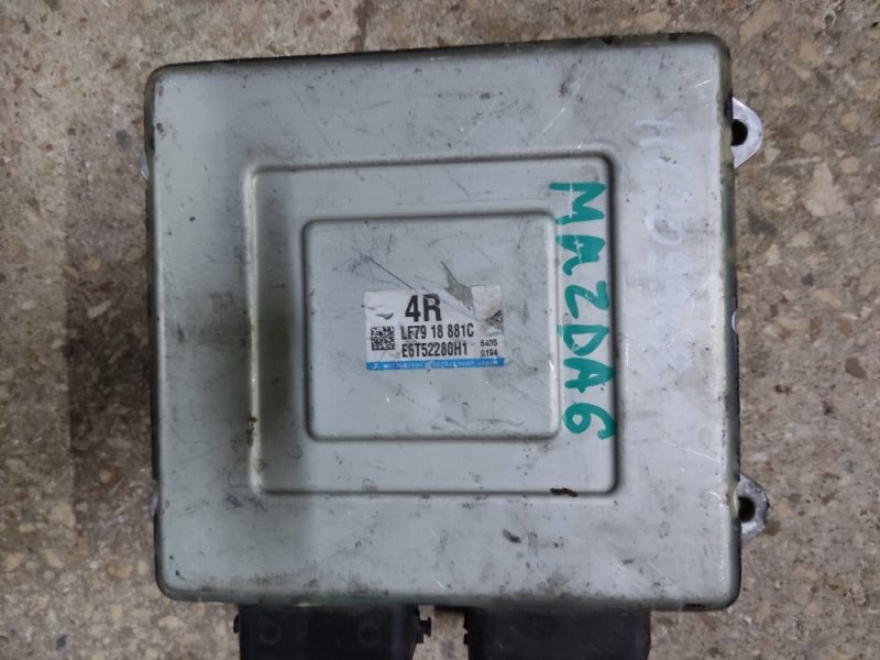 Блок управления двигателем MAZDA 6 GG 02-07 LF79-18-881C Б/У