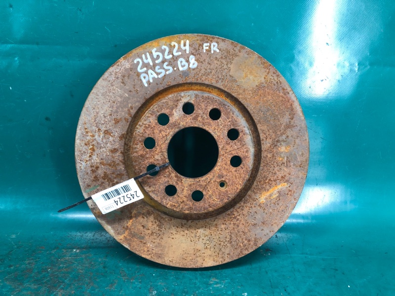 Тормозной диск передний VOLKSWAGEN PASSAT B8 14- 2016 Седан 1.8 CPRA 561 615 301 B Б/У