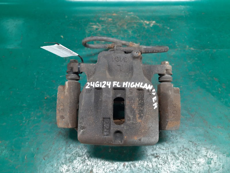 Суппорт тормозной передний левый TOYOTA HIGHLANDER 01-07 2002 Внедорожник 3.0 1MZFE 47750-48060 Б/У