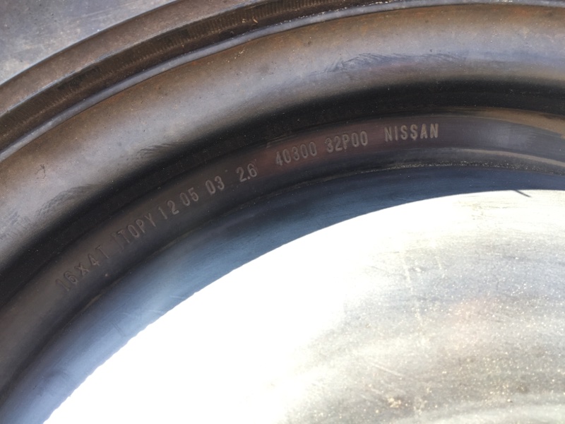 Диск колесный (докатка) TEANA J32 08-14