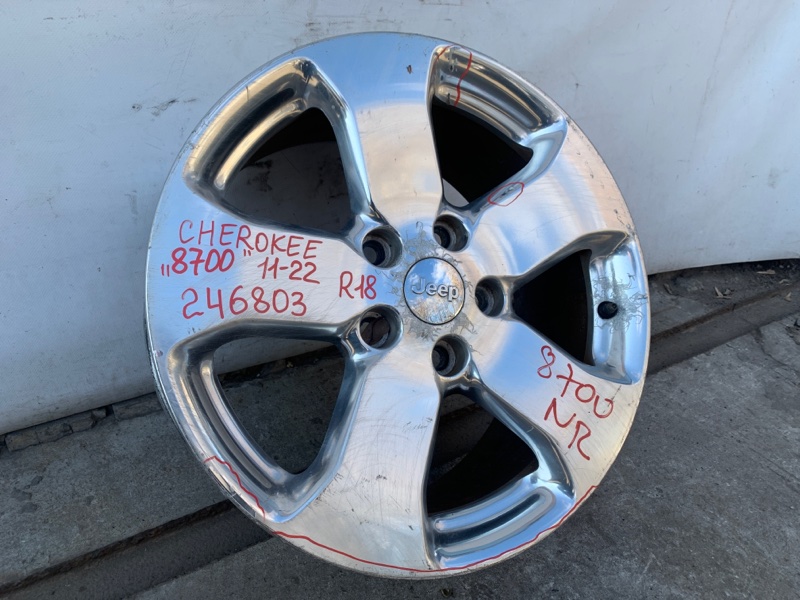 Диск R18 JEEP GRAND CHEROKEE 11-22 Внедорожник 5.7 Диск R18 JEEP GRAND CHEROKEE 11-22 Внедорожник 5.7