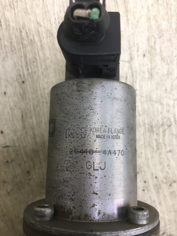 Клапан EGR SORENTO BL 02-09 2.5 CRDI D4CB