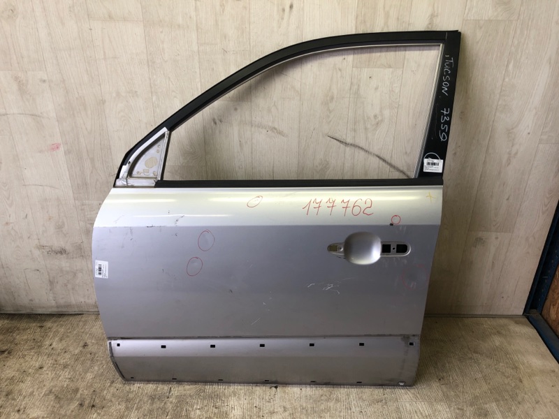 Дверь передняя левая HYUNDAI TUCSON 04-10 2004 JM 2.7 G6BA 76003-2E050 Б/У