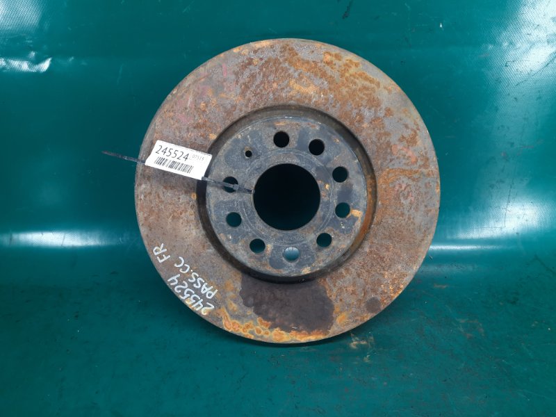 Тормозной диск передний VOLKSWAGEN PASSAT CC 12-18 2014 Седан 2.0 CCTA 5Q0 615 301 F Б/У