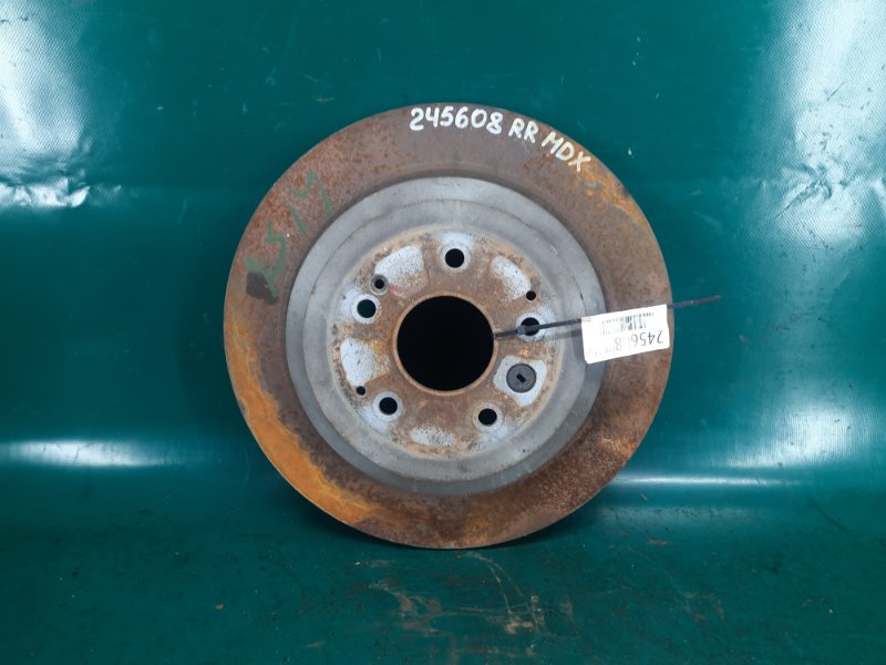 Запчасть тормозной диск задний ACURA MDX (YD3) 13-21 2016 Внедорожник 3.5 J35Y5 42510-TZ5-A03 Б/У Тормозной диск задний ACURA MDX (YD3) 13-21 2016 Внедорожник 3.5 J35Y5 42510-TZ5-A03 Б/У