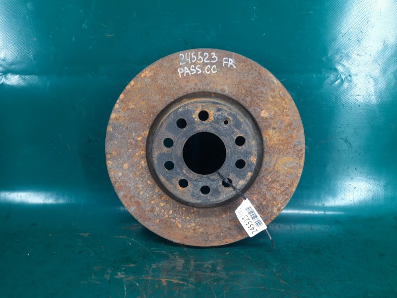 Тормозной диск передний VOLKSWAGEN PASSAT CC 12-18 2014 Седан 2.0 CCTA 5Q0 615 301 F Б/У