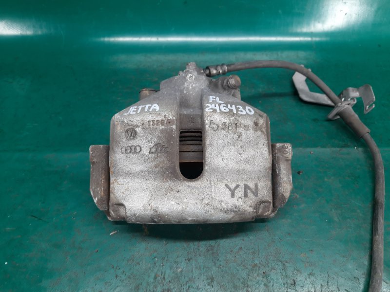 Суппорт тормозной передний левый VOLKSWAGEN JETTA USA 10-17 2016 Седан 1.4L TSI I-4 Turbocharged 1K0 615 123 E Б/У