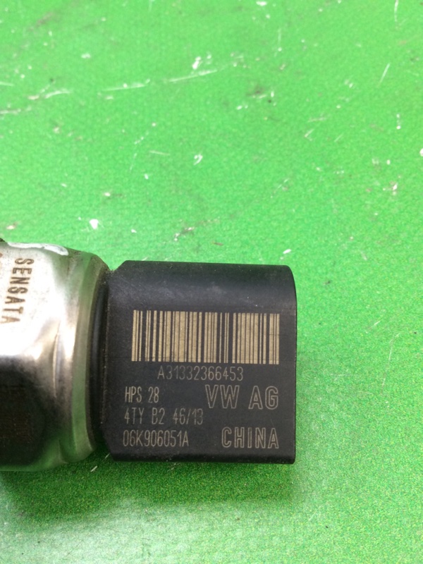 Датчик давления топлива VOLKSWAGEN PASSAT B7 11-15 A32 1.8 CPRA