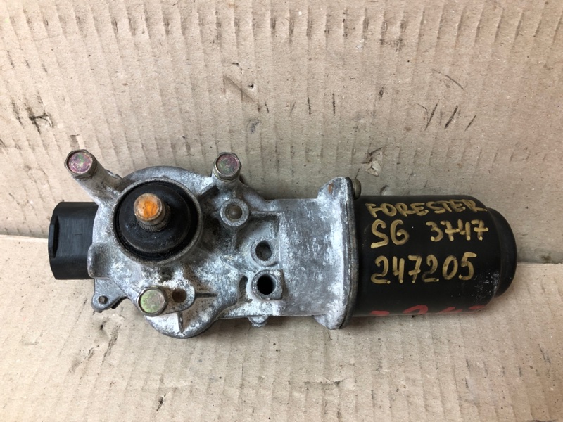 Моторчик стеклоочистителя передний SUBARU FORESTER SG 02-07 2003 Внедорожник 2.5 EJ251 86511SA010 Б/У