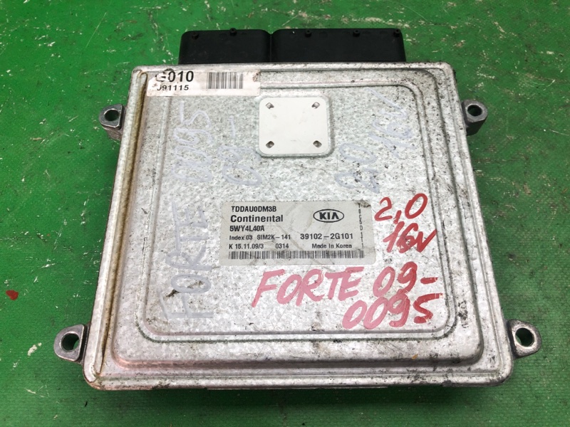 Блок управления двигателем FORTE/CERATO TD 08-13 2009 TD 2.0 G4KD Блок управления двигателем FORTE/CERATO TD 08-13 2009 TD 2.0 G4KD