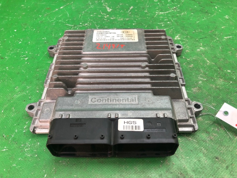 Блок управления двигателем KIA OPTIMA TF 11-16 2014 TF 2.4 G4KJ 39108-2GBH0 Б/У