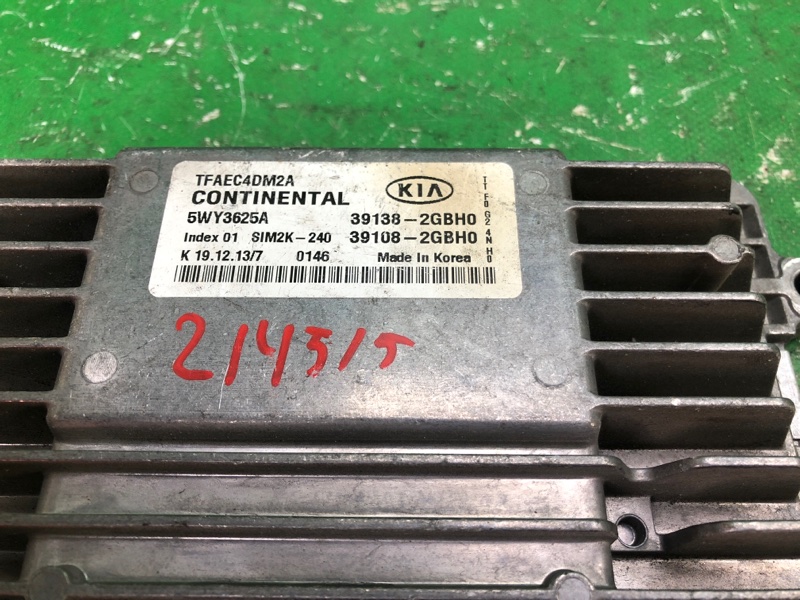 Блок управления двигателем OPTIMA TF 11-16 2014 TF 2.4 G4KJ