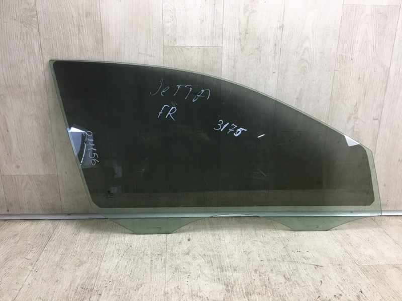 Стекло двери переднее правое VOLKSWAGEN JETTA USA 10-17 2011 162 CBTA 2.5L 1K5 845 202 B Б/У