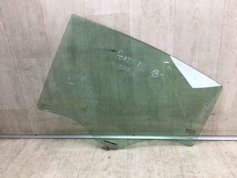 Стекло двери заднее левое KIA FORTE YD 12- 2018 BD 2.0 G4NH 83410-A7020 Б/У