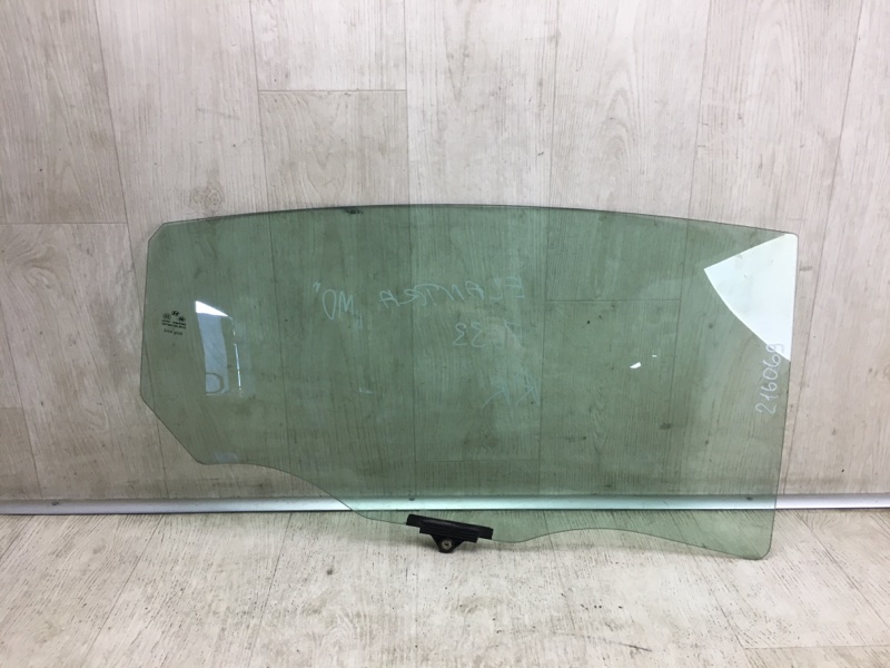 Стекло двери заднее правое HYUNDAI ELANTRA MD 10-15 2013 MD 1.8 G4NB 83421-3X000 Б/У