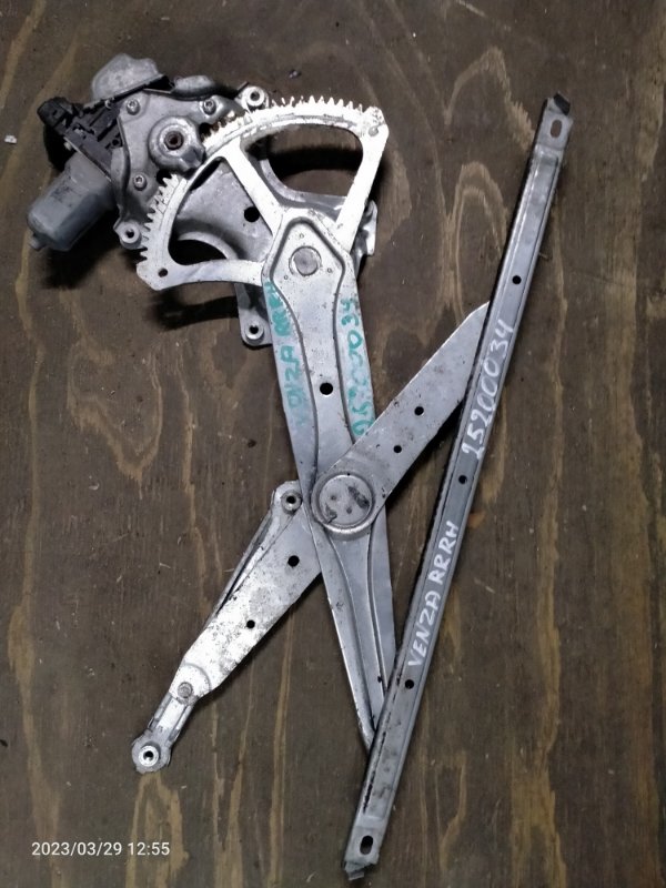 Стеклоподъемник задний правый TOYOTA VENZA 09-16 2013 GGV10 3.5 2GR-FE 69801-0T010 Б/У