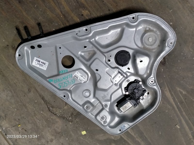 Стеклоподъемник задний правый HYUNDAI ELANTRA HD 06-11 2007 HD 2.0 G4GC 83481-2H010 Б/У
