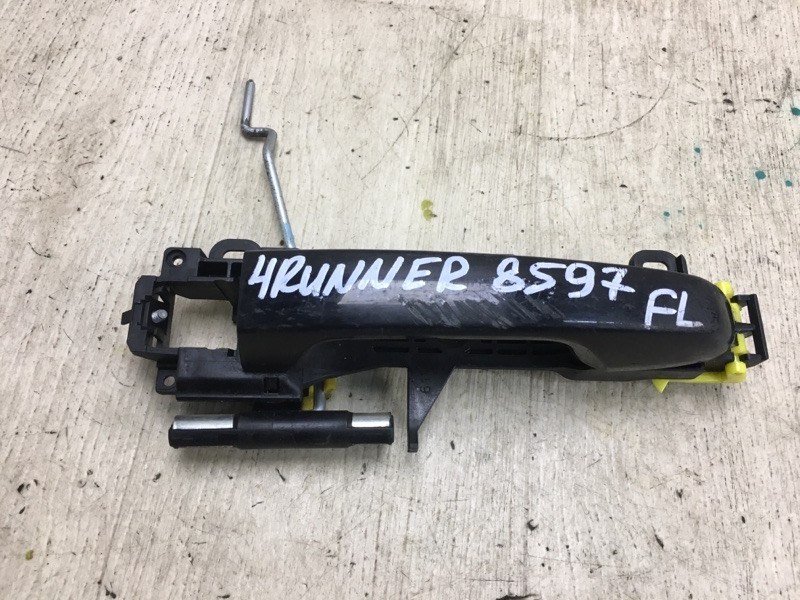 Ручка двери наружная передняя левая TOYOTA 4RUNNER 10-16 2016 GRN285 4.0 1GRFE 69211-60070-C1 Б/У