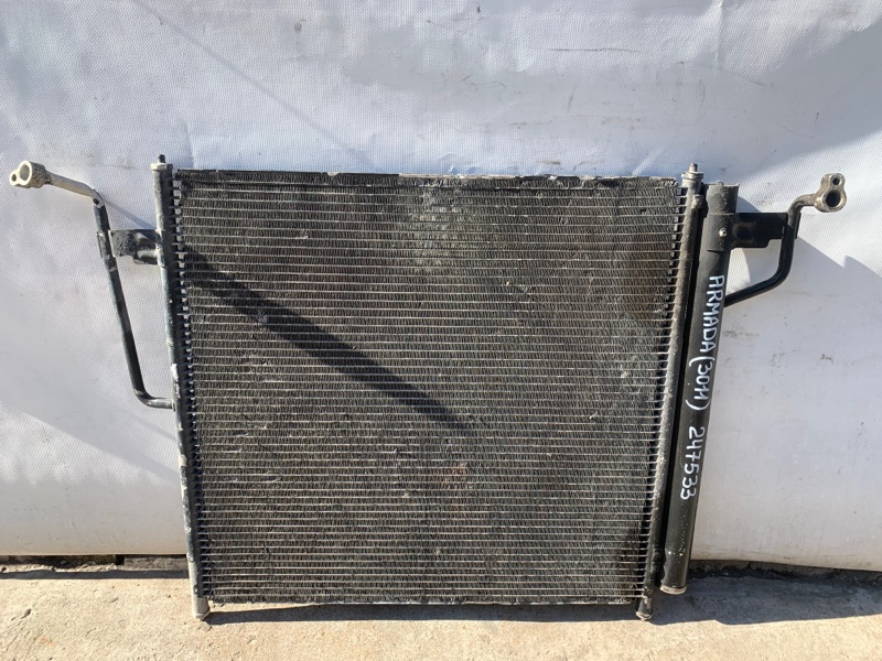 Радиатор кондиционера INFINITI QX56 / TITAN / ARMADA 04-16 2005 Внедорожник VK56DE 92100-7S200 Б/У