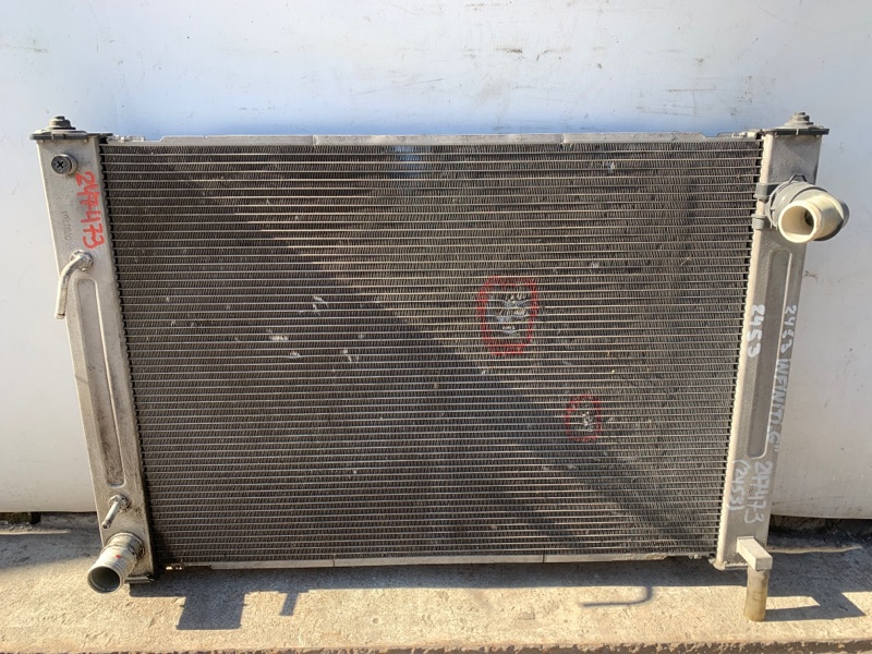 Радиатор основной INFINITI G25/G35/G37/Q40 06-14 2008 Седан 3.5 VQ35HR 21460-JK20A Б/У