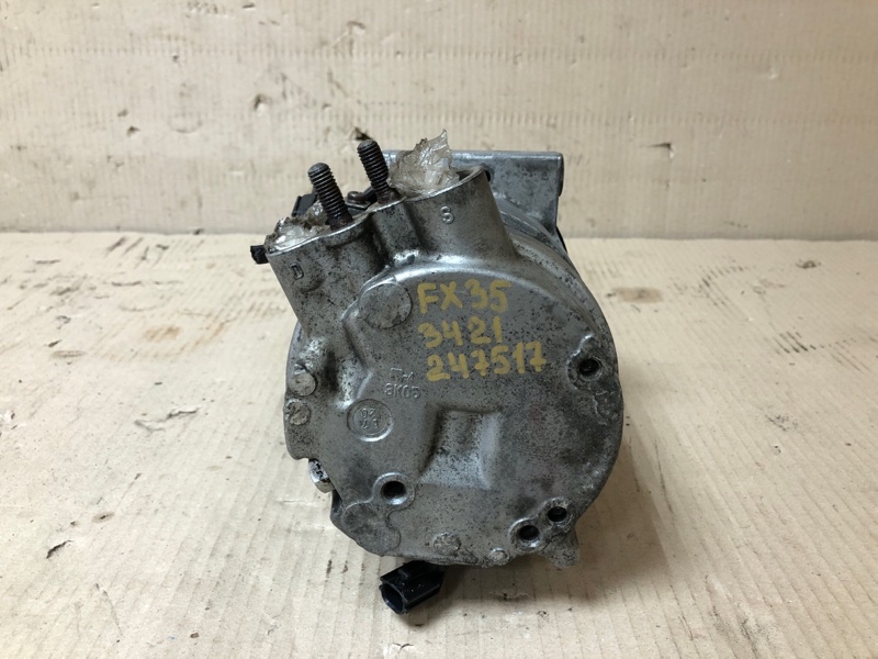 Компрессор кондиционера FX S50 03-08 2007 Внедорожник 3.5 VQ35DE Компрессор кондиционера FX S50 03-08 2007 Внедорожник 3.5 VQ35DE