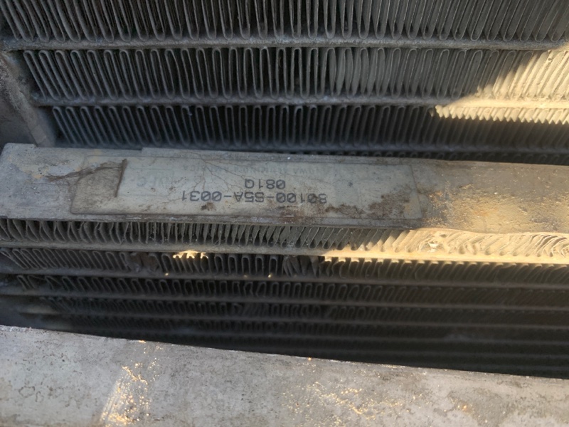 Радиатор кондиционера CIVIC ES 00-05 2003 1.7 D17A2 Радиатор кондиционера CIVIC ES 00-05 2003 1.7 D17A2