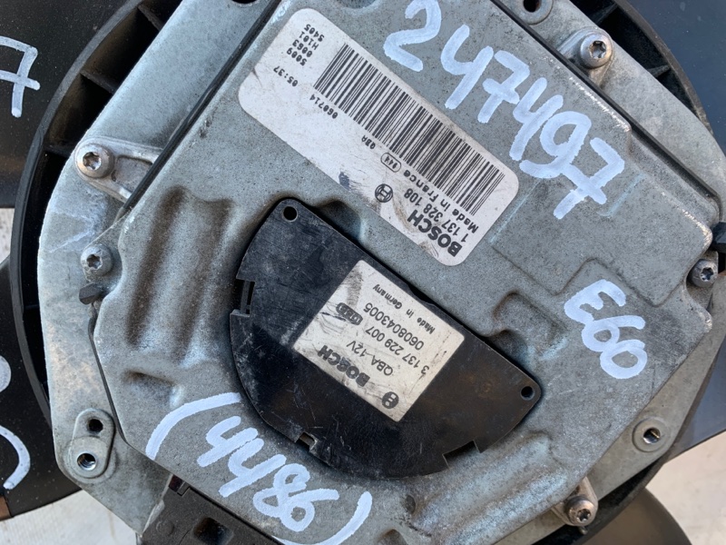 Вентилятор основного радиатора 5 SERIES 03-10 2006 Седан N52B30A