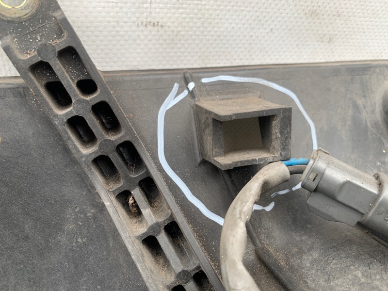 Диффузор вентилятора основного радиатора MDX (YD1) 00-06 3.5 J35A5