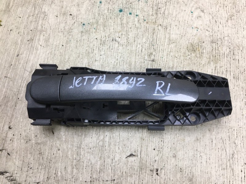 Ручка двери наружная задняя левая VOLKSWAGEN JETTA USA 10-17 2013 162 2.5 CBUA 5N0 837 205 M Б/У