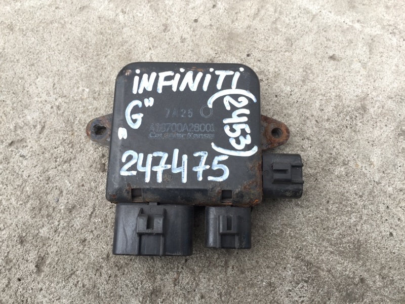 Запчасть блок управления вентилятором радиатора INFINITI G25/G35/G37/Q40 06-14 2008 Седан 3.5 VQ35HR 21493-EH10A Б/У Блок управления вентилятором радиатора INFINITI G25/G35/G37/Q40 06-14 2008 Седан 3.5 VQ35HR 21493-EH10A Б/У