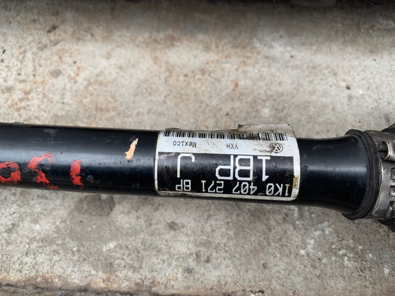 Привод передний левый JETTA USA 10-17 2016 Седан 1.4L TSI I-4 Turbocharged