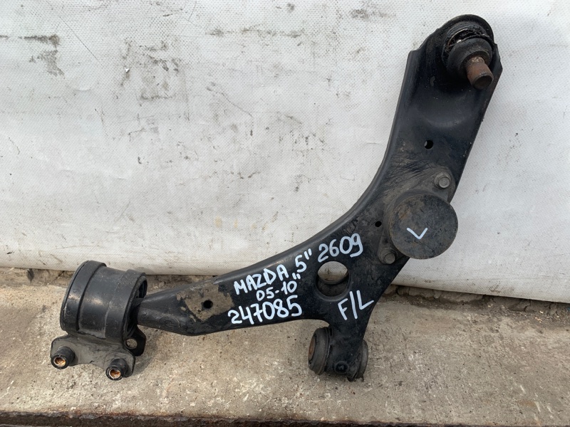 Рычаг передней подвески нижний левый MAZDA 5 CR 05-10 Минивен 2.3