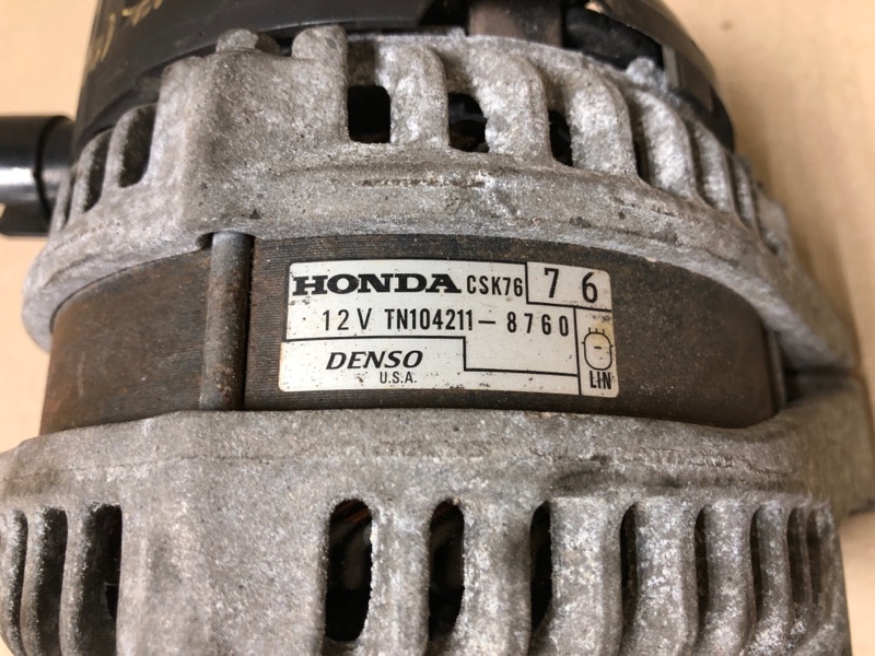 Генератор TLX 14-17 2016 Седан 3.5