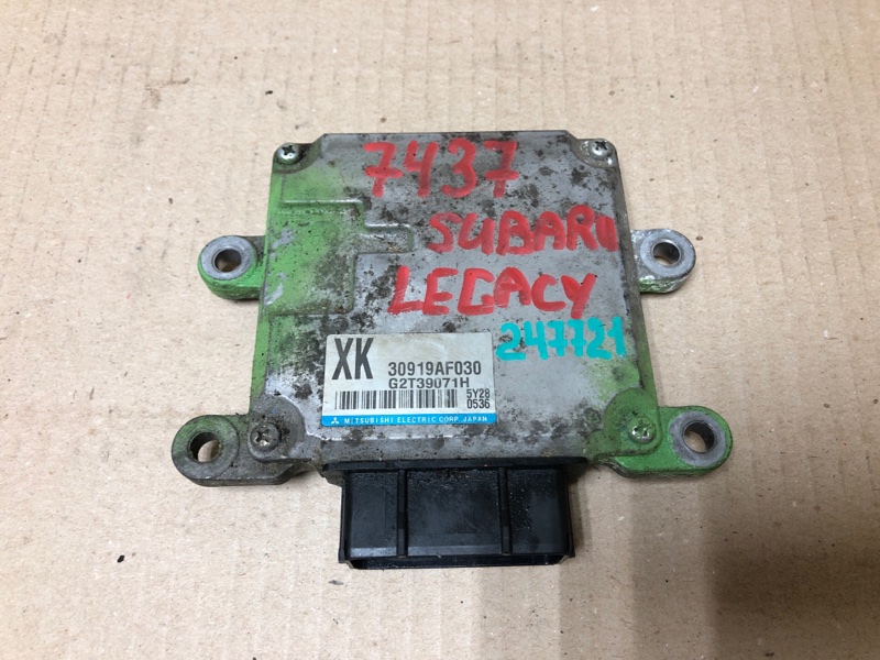Блок управления АКПП SUBARU LEGACY BN 14-18 2016 Седан 2.5 FB25B 30919AF031 Б/У