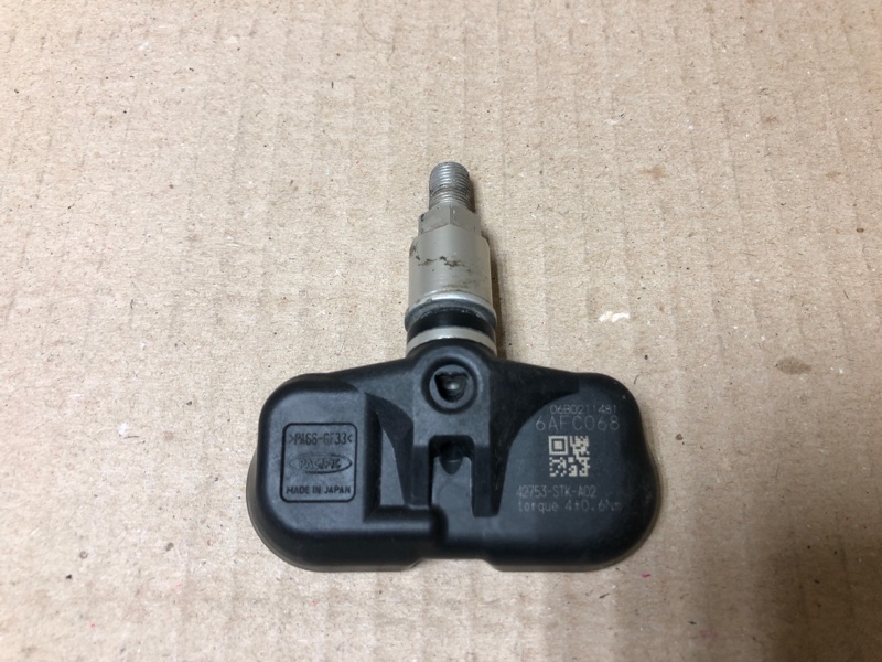 Датчик давления в шинах ACURA RDX 06-12 42753-STK-A02 Б/У