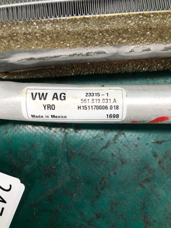 Радиатор печки PASSAT B8 14- 2016 Седан 1.8 CPRA