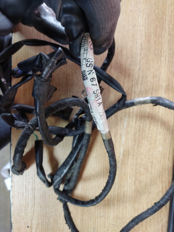 Проводка бампера передняя 6 GH 07-12