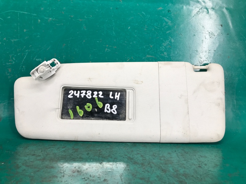 Козырек солнцезащитный левый VOLKSWAGEN PASSAT B8 14- Седан 1.8 CPRA