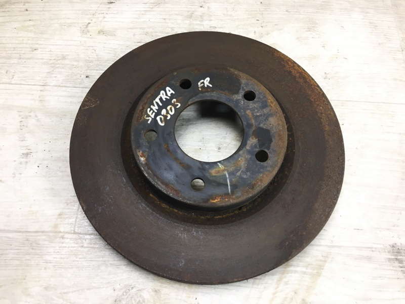 Тормозной диск передний NISSAN SENTRA B17 12-21 2017 B17 1.8 MRA8DE 40206-3SG0B Б/У