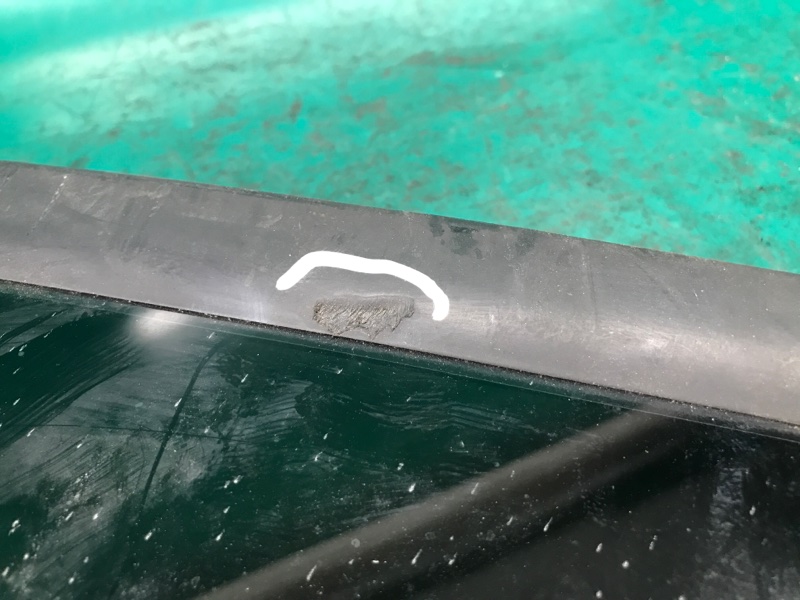 Стекло двери глухое заднее правое JETTA USA 10-17 2017 Седан 1.4L TSI I-4 Turbocharged