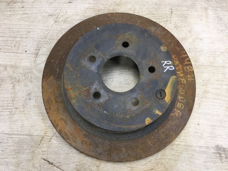 Тормозной диск задний NISSAN PATHFINDER R52 12-21 2018 R52 3.5 VQ35DD 43206-CK000 Б/У