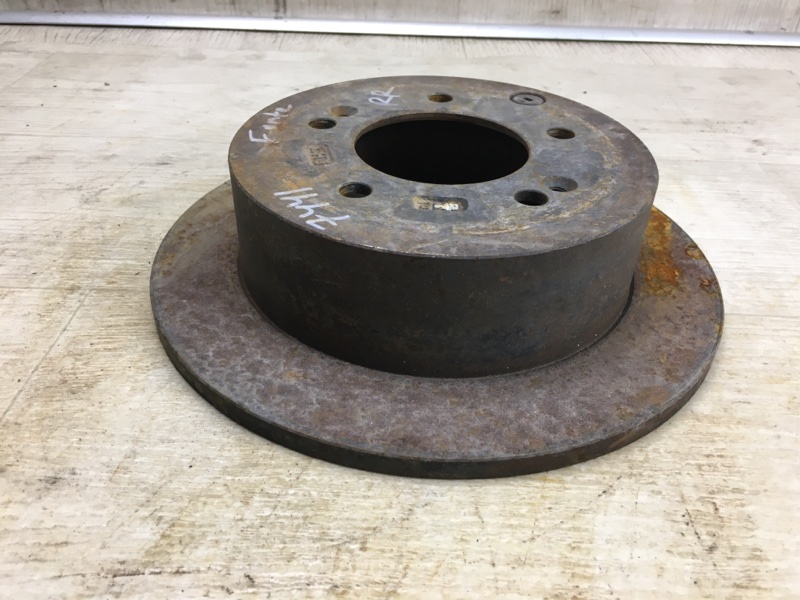 Тормозной диск задний FORTE/CERATO TD 08-13 2009 TD 2.0 G4KD