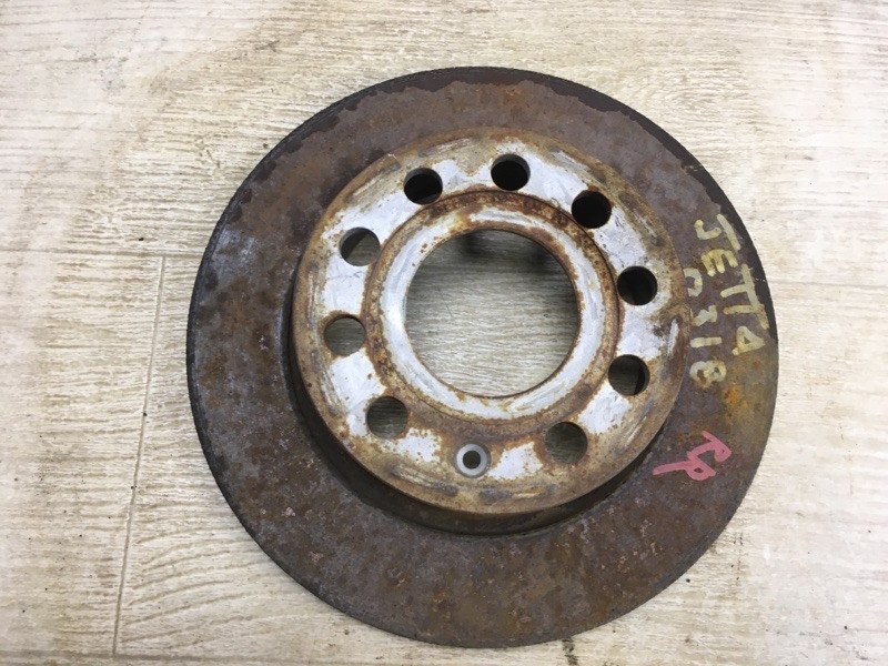 Тормозной диск задний VOLKSWAGEN JETTA USA 10-17 2013 162 1.8 CPRA 1K0 615 601 AB Б/У