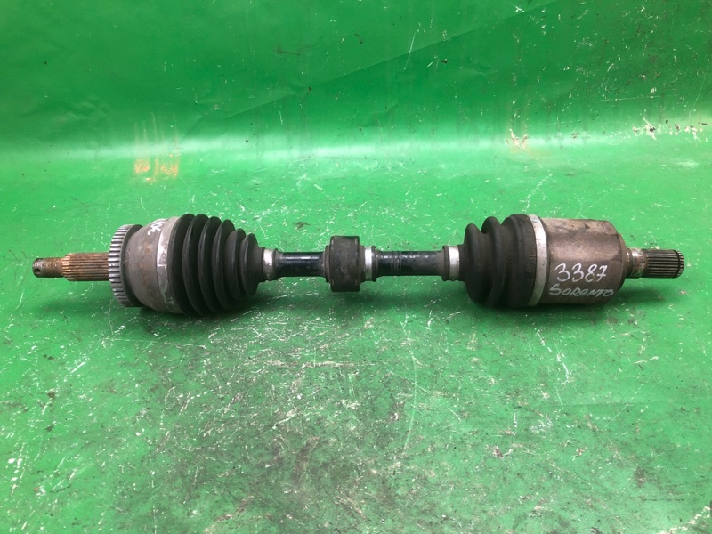 Привод передний передний левый KIA SORENTO XM 09-14 2009 XM 2.4 G4KE 49500-1U200 Б/У