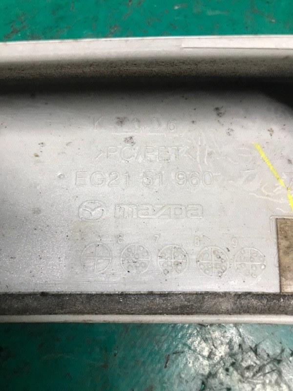 Спойлер крышки багажника CX-7 06-12 2010 Внедорожник 2.3