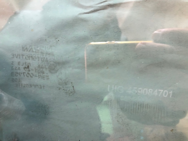 Стекло двери заднее правое NISSAN JUKE 10-19 Хетчбек 1.6 MR16DDT