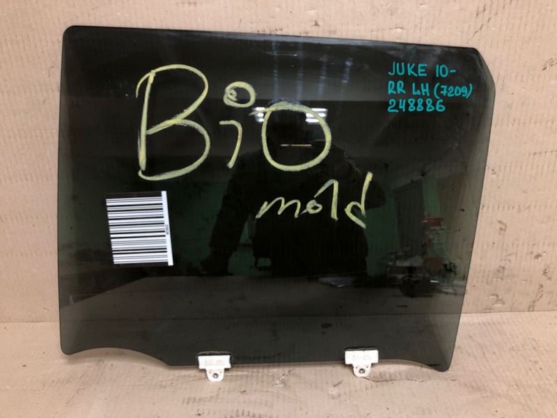 Стекло двери заднее левое NISSAN JUKE 10-19 2012 Хетчбек 1.6 MR16DDT 82301-1KA1A Б/У