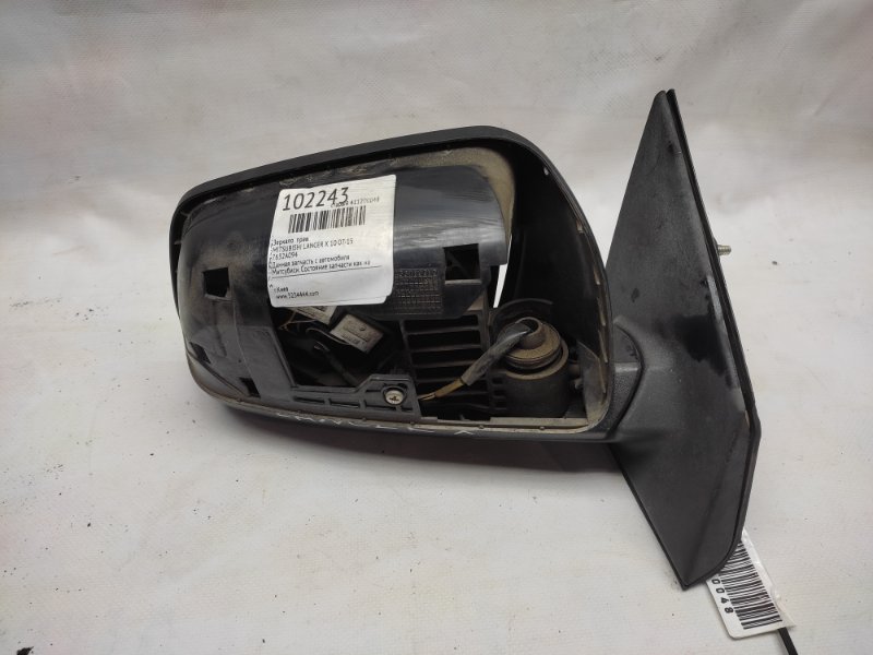 Зеркало правое MITSUBISHI LANCER X 10 07-15 7632A094 Б/У