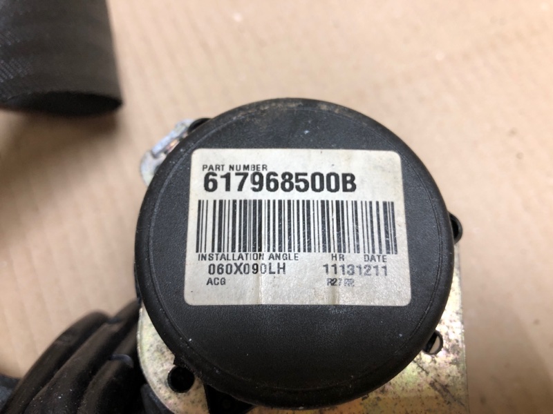 Ремень безопасности задний левый JUKE 10-19 2012 Хетчбек 1.6 MR16DDT