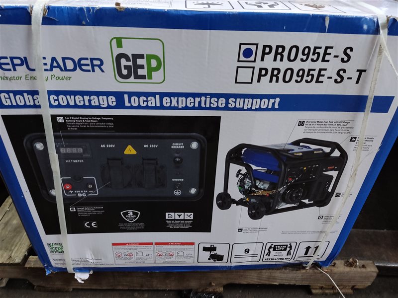 Генератор бензиновый PRO95E-S Генератор бензиновый PRO95E-S